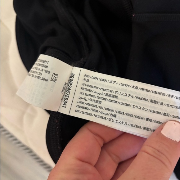 ABERCROMBIE & FITCH YPB SculptLUX Lined Wrap Skirt Skort Athletic Tennis Small - Picture 9 of 11